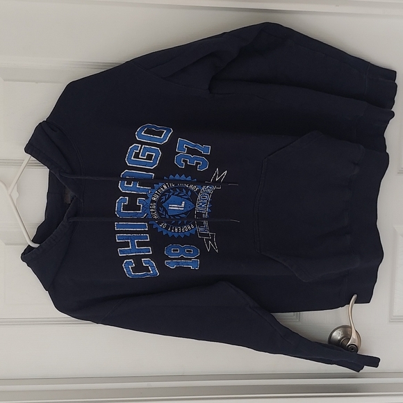 Point Sportswear Other - Chicago Illinois Blue Kangaroo Pocket Hoodie M